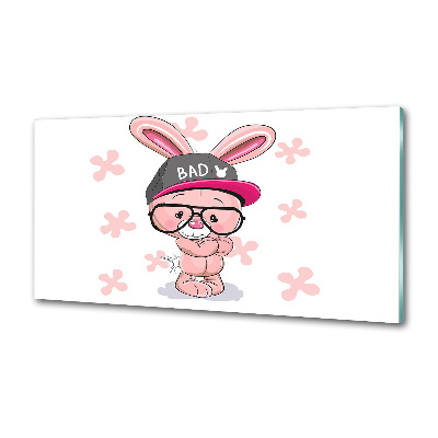 Panel para cocina Conejo con sombrero
