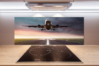 Panel para cocina Un avión despegando