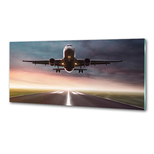 Panel para cocina Un avión despegando