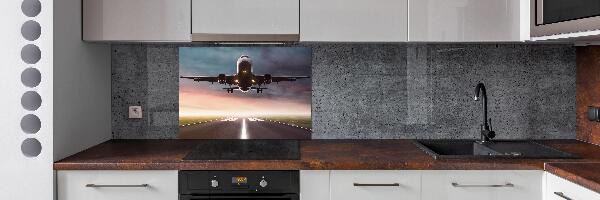 Panel para cocina Un avión despegando