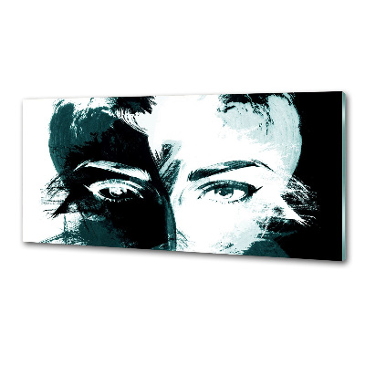 Panel antisalpicaduras Mujer abstracta