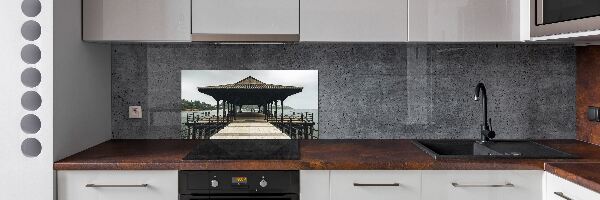 Panel para cocina Muelle de Hong Kong