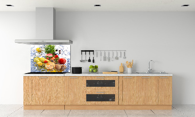 Salpicadero de cocina Fruta y agua