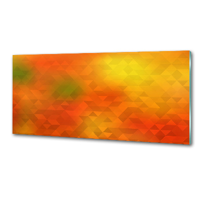 Panel para cocina Triángulos abstractos