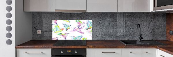 Panel para cocina Colibríes