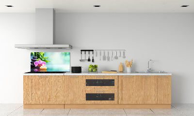 Salpicadero para cocina Orquídea de bambú