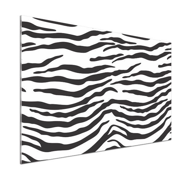 Salpicadero de cocina Fondo de cebra