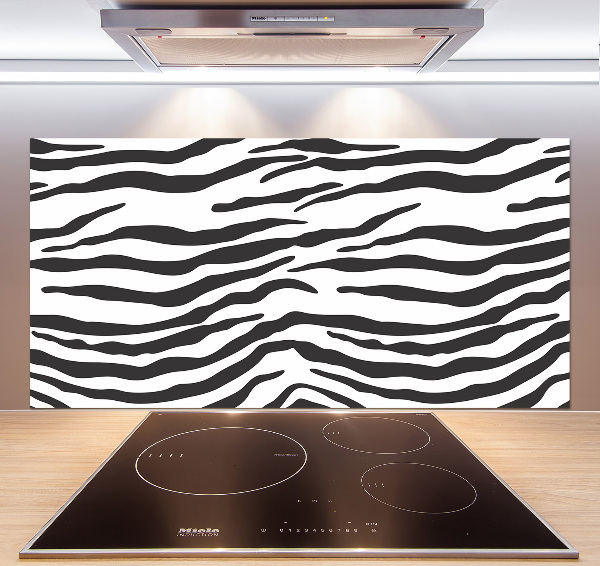 Salpicadero de cocina Fondo de cebra