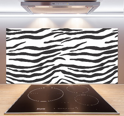 Salpicadero de cocina Fondo de cebra