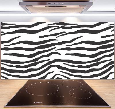 Salpicadero de cocina Fondo de cebra