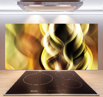 Panel para cocina Luz dorada