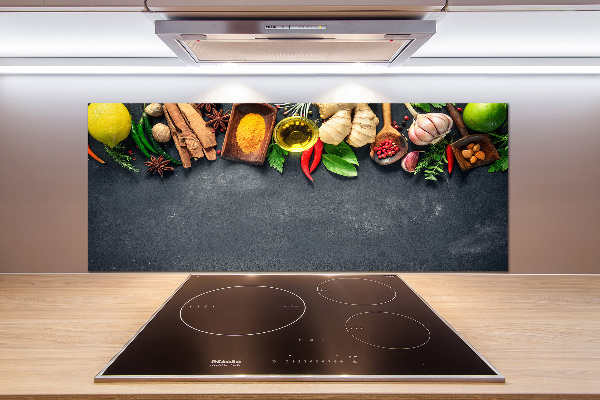 Salpicadero para cocina Hierbas y especias