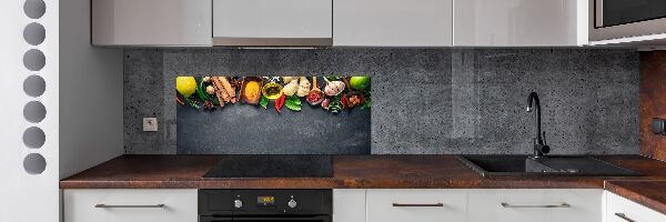 Salpicadero para cocina Hierbas y especias