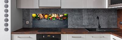 Salpicadero para cocina Hierbas y especias