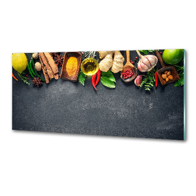 Salpicadero para cocina Hierbas y especias