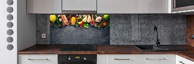 Salpicadero para cocina Hierbas y especias