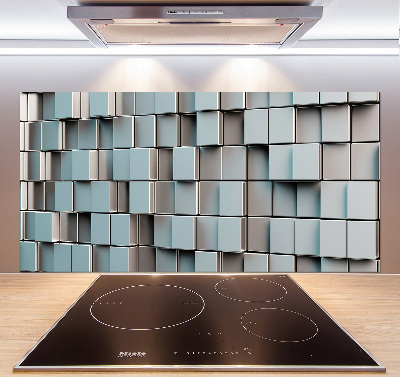 Panel de pared de cocina Muro de cubos