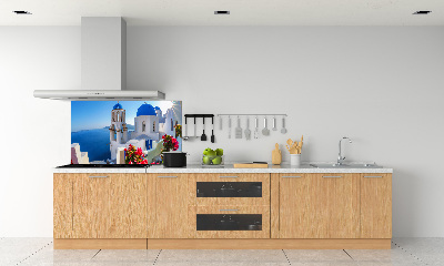 Salpicadero de cocina Santorini, Grecia