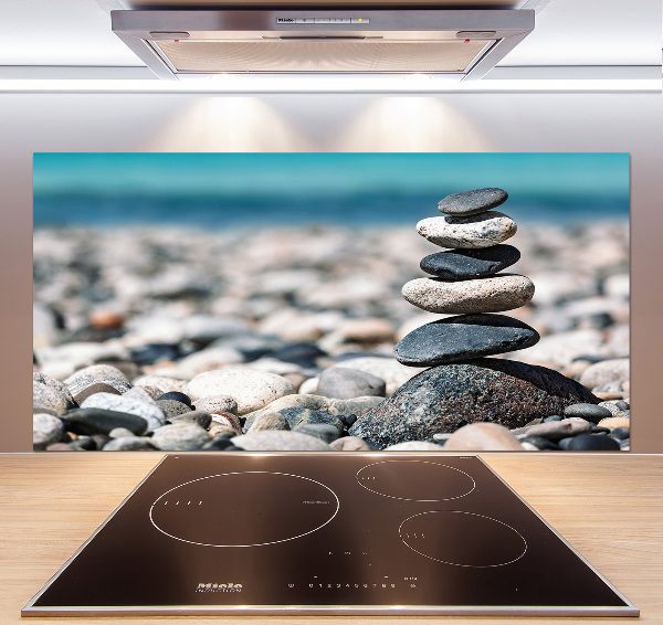 Salpicadero de cocina Un montón de piedras