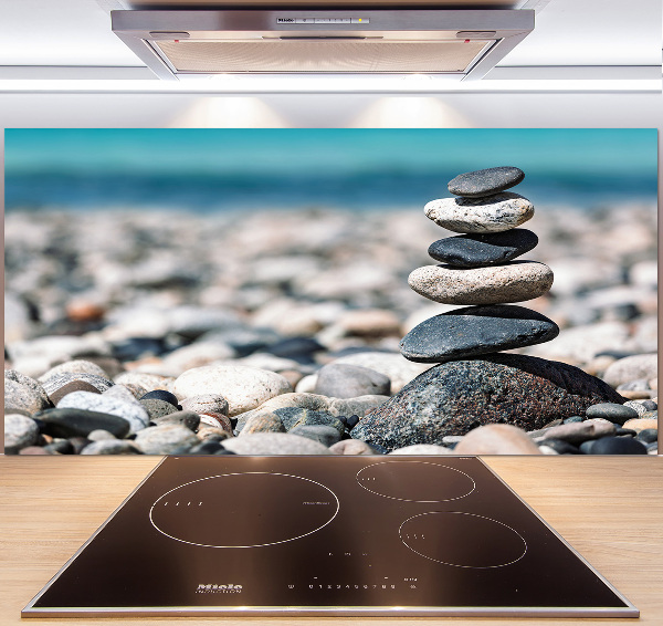 Salpicadero de cocina Un montón de piedras