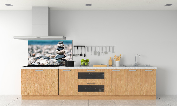 Salpicadero de cocina Un montón de piedras