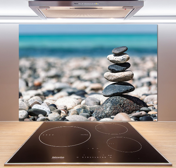 Salpicadero de cocina Un montón de piedras