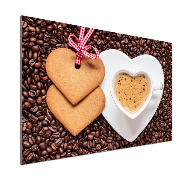 Panel para cocina Café y pan de jengibre