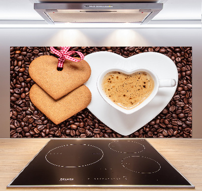 Panel para cocina Café y pan de jengibre