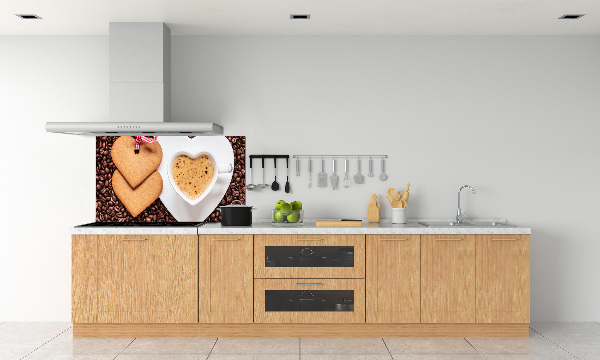 Panel para cocina Café y pan de jengibre