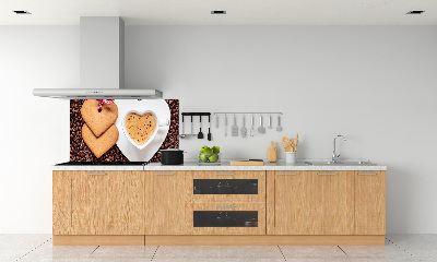 Panel para cocina Café y pan de jengibre