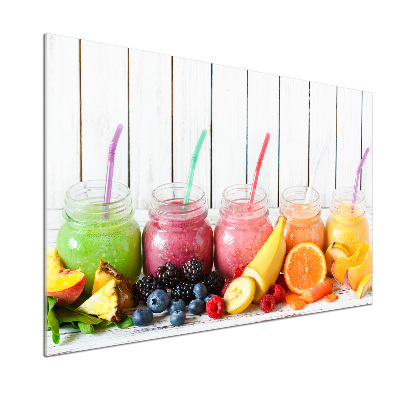 Panel de pared de cocina Cócteles de frutas