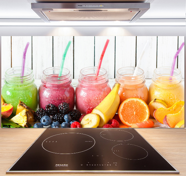 Panel de pared de cocina Cócteles de frutas