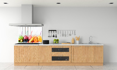 Panel de pared de cocina Cócteles de frutas