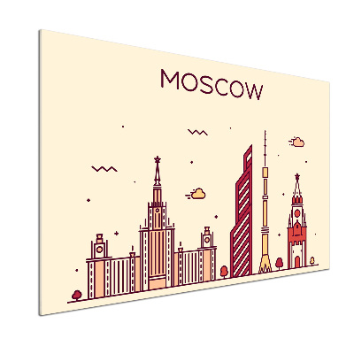 Salpicadero para cocina Edificios de Moscú