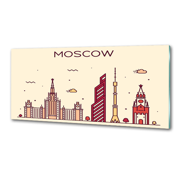 Salpicadero para cocina Edificios de Moscú