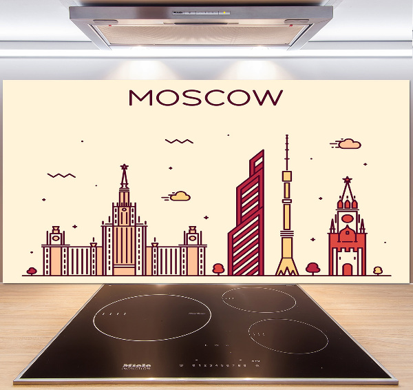 Salpicadero para cocina Edificios de Moscú