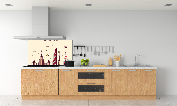 Salpicadero para cocina Edificios de Moscú