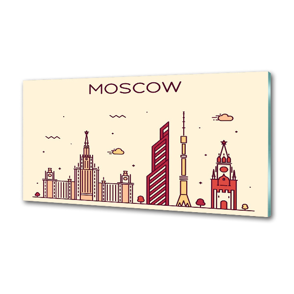 Salpicadero para cocina Edificios de Moscú