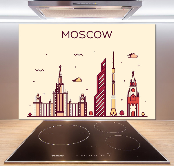 Salpicadero para cocina Edificios de Moscú