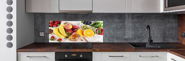 Panel de pared de cocina Fruta y miel