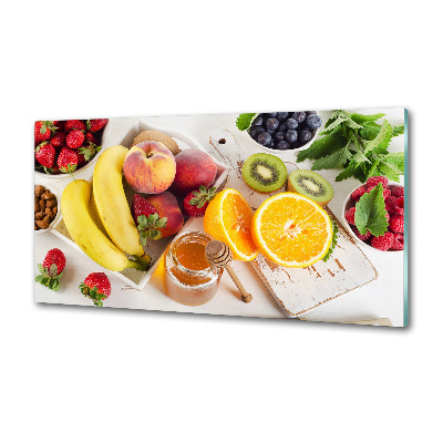 Panel de pared de cocina Fruta y miel