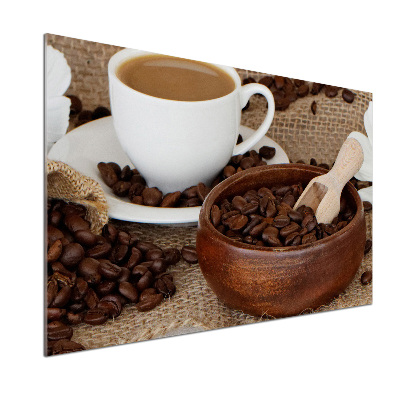 Panel antisalpicaduras Café con leche