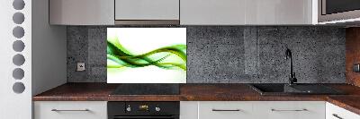 Salpicadero de cocina Ondas abstractas