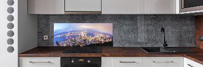Panel para cocina Panorama de Hong Kong