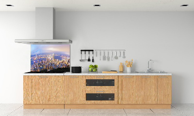 Panel para cocina Panorama de Hong Kong