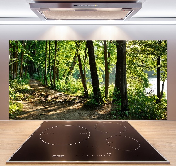 Panel do kuchni Ścieżka na łące
