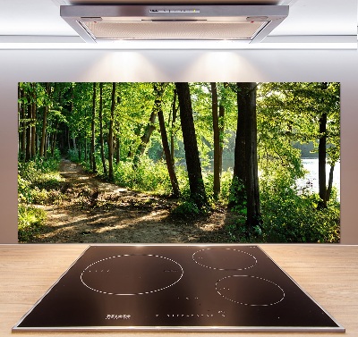 Salpicadero para cocina Camino en el prado