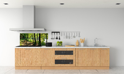 Salpicadero para cocina Camino en el prado