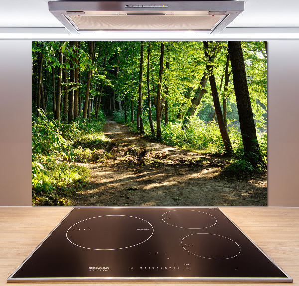 Salpicadero para cocina Camino en el prado