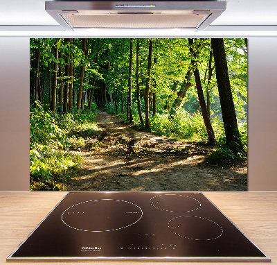 Salpicadero para cocina Camino en el prado